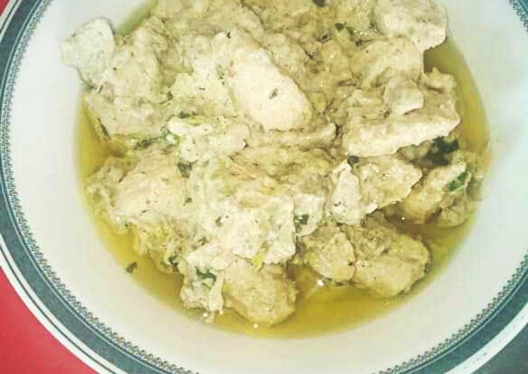 Recipe of Favorite Chicken White Handi