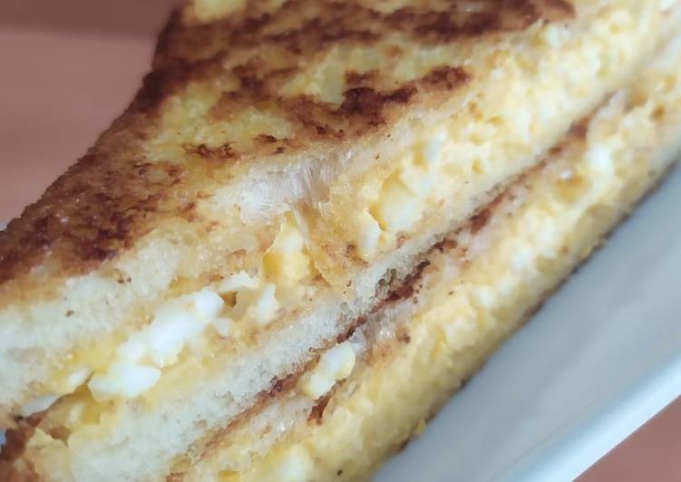 Resep Roti Tawar - Sandwich Telur Kekinian