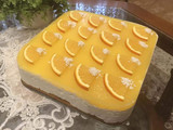 Narancsos túró torta