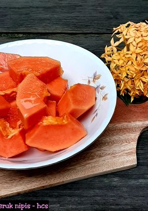 Foto resep Pepaya Jeruk Nipis