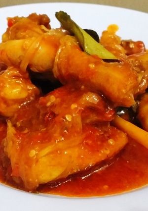 Foto resep Ayam saus padang