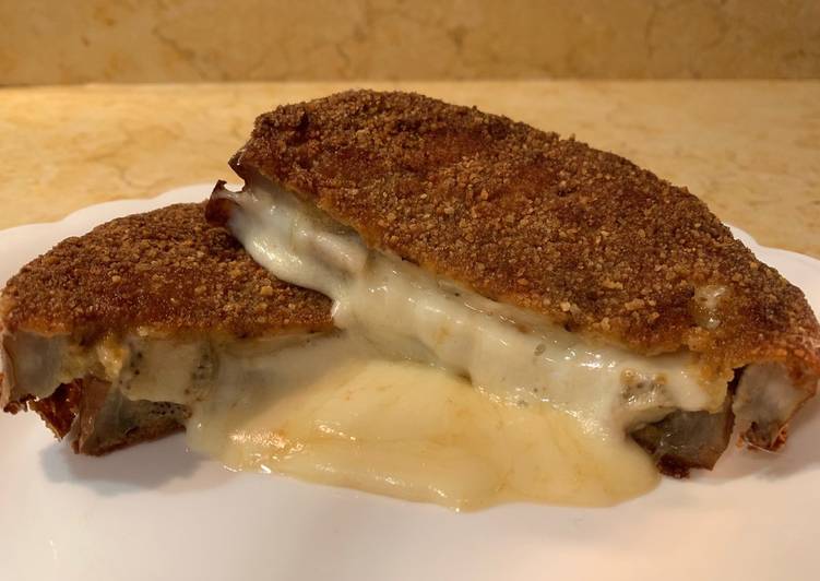 Mozzerella in carrozza di melanzana