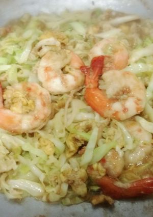รูปของ ผัดกะหล่ำปลีกุ้งสด