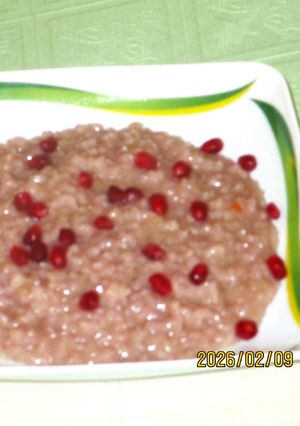 Gránátalmás rizottó - Risotto al melograno recept fotója