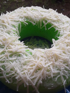 Foto resep Bolu kukus pandan keju