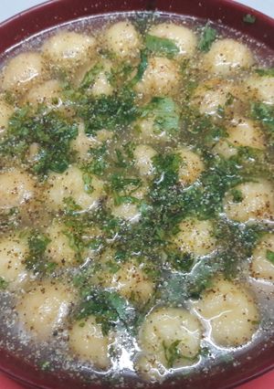 A picture of Kanji vada.