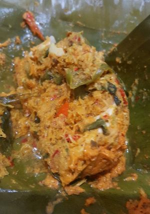 Foto resep Botok telur asin pedas