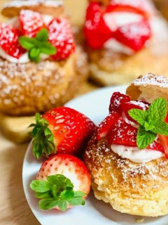 忌廉脆皮泡芙 cream puff 的食譜成品照片