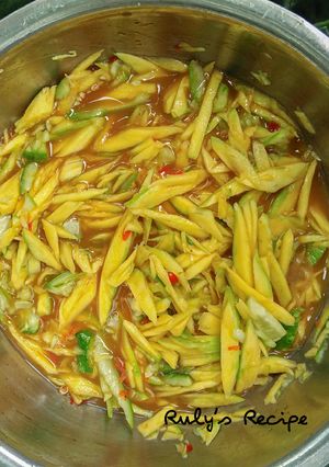 Foto resep Rujak Serut Mangga Timun