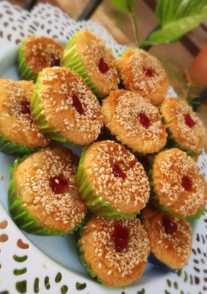 Une photo de Gâteaux aux sésames et miel 🍯