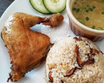 Easy Fast Cooking Hainanese Chicken Rice Very Delicious