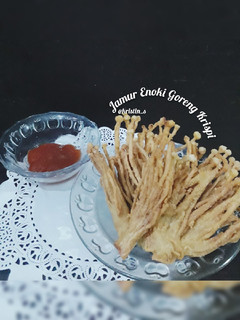Foto resep Jamur Enoki Goreng Krispi