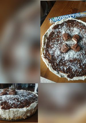 Bounty torta recept fotója