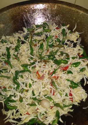Foto resep Teri Medan cabai hijau