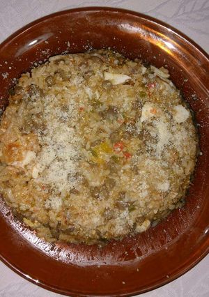 Una foto de Tortilla rápida vegetariana 🌺🥚🍳🥘