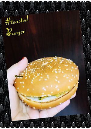 A picture of Toasted burger.
