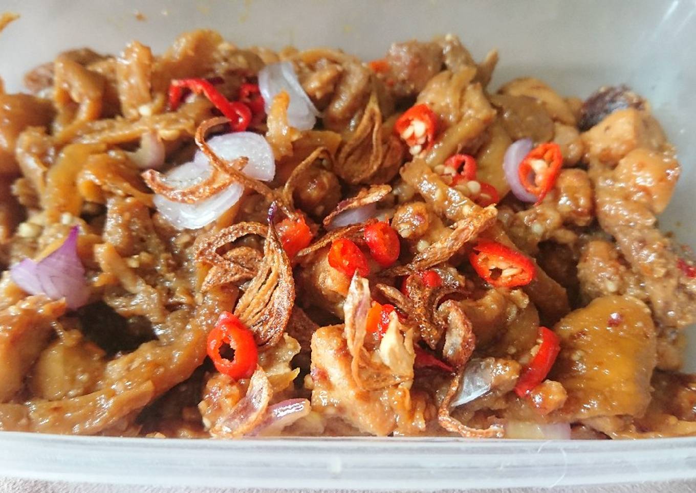 Sate Ayam Jamur (Teflon/Wajan)