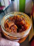 Sour orange pickle (limbu lonche)