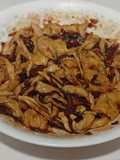 Ayam suwir kecap asin"Taihing Hongkong style"