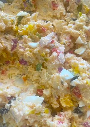 A picture of Red Devil Potato Salad 🥔.
