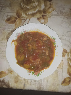 صورة لوصفة شكشوكة بالتونة