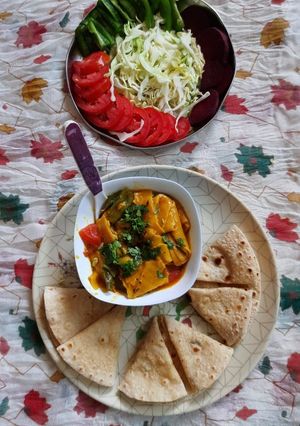 વાલોર ઢોકળી નું શાક (Valor Dhokli Shak Recipe In Gujarati) રેસીપી મુખ્ય ફોટો