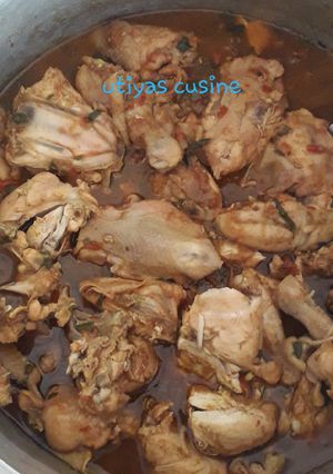 A picture of Chicken peppersoup.