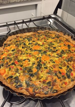 Una foto de Tarta de puerro