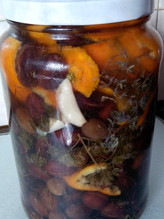 Una foto de Aceitunas a la naranja