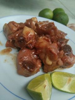 Hình của món Sườn rang sốt me chua ngọt!.