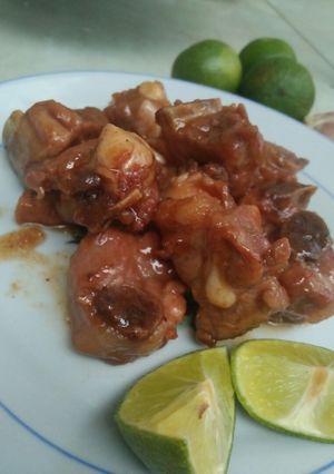 Hình của món Sườn rang sốt me chua ngọt!.