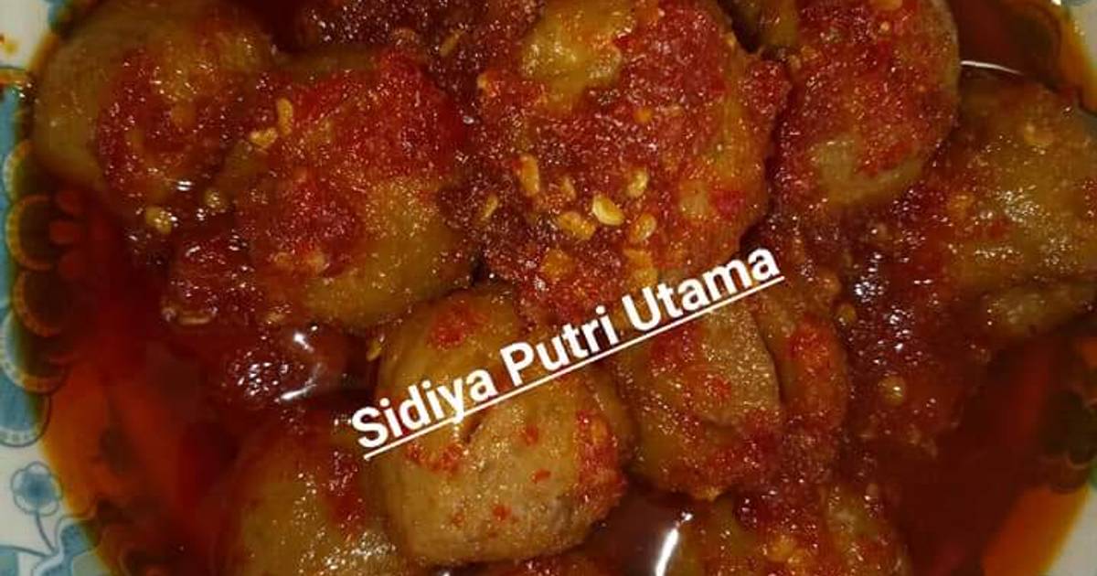  Resep  Bakso balado oleh Sidiya Putri  Utama Cookpad