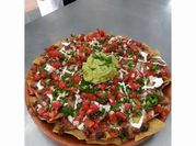 Una foto de carne molida para nachos