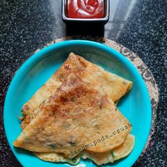 Green Onion chilla A picture of Green Onion chilla.