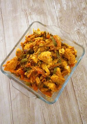 A picture of Vegetable idli.