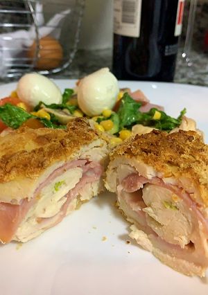 Una foto de Cordón Bleu air fryer