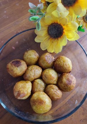 Foto resep Bola ubi isi coklat