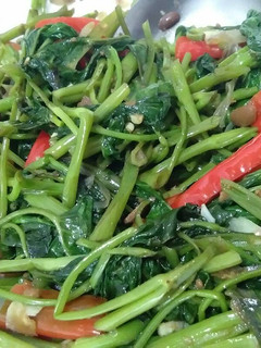 Foto resep Cah kangkung tauco