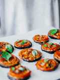 Pizzetas de berenjenas