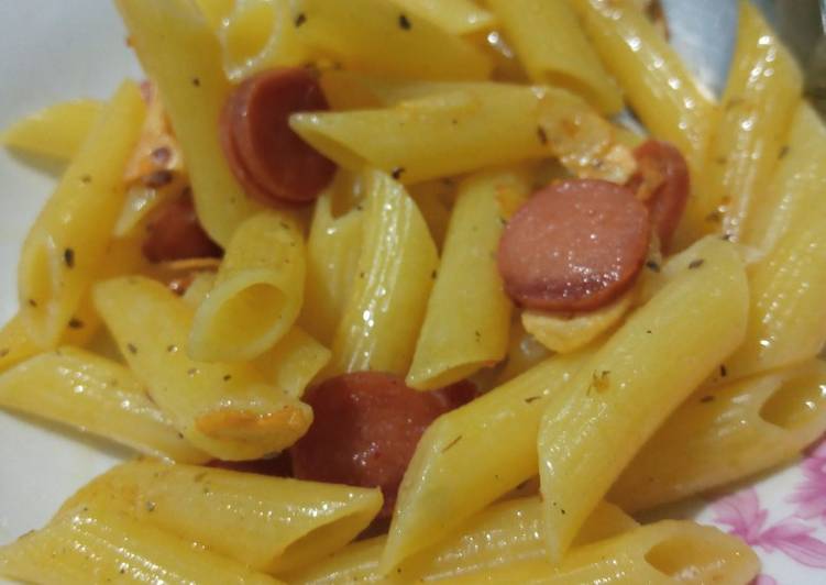 Pene aglio olio simple