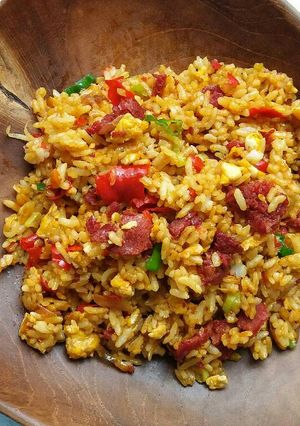 Foto resep Nasi Goreng Sei Sapi