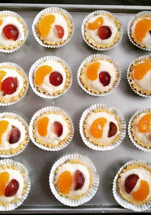 Foto resep Mini Fruit Pie (awet tanpa telur)