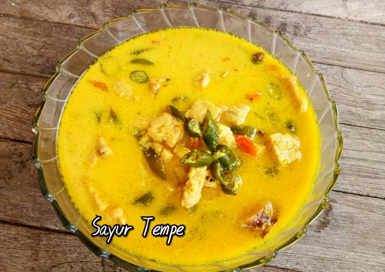 Sayur Tempe Cabe Ijo