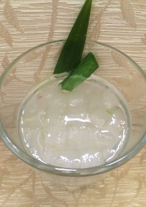 Hình của món Nước nha đam đường phèn.