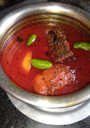 A picture of Fish curry.