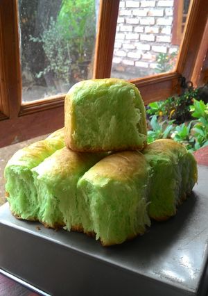 Foto resep Killer Soft Bread Pandan (Supeerrr Lembuuut)