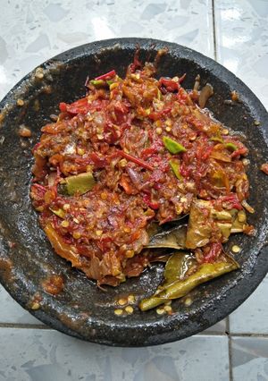 Foto resep Sambel Teri Angkringan