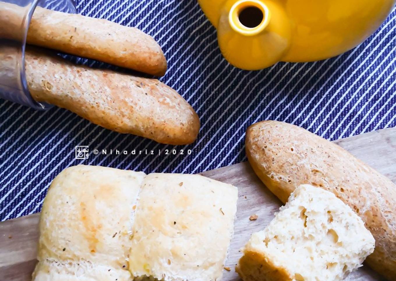 Tidak ada roti Tenusu bebas gluten.