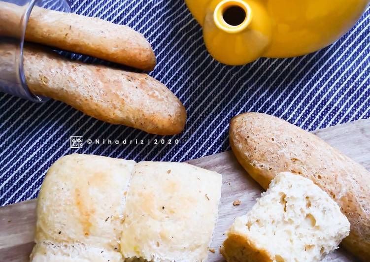 Bagaimana Menyiapkan Jejari Roti (Breadstick) Tanpa Gluten Tanpa Tenusu Anti Gagal