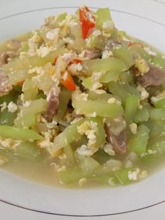 Foto resep 39. Tumis Labu Siam Bakso